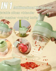 Electric 4-in-1 Food Processor